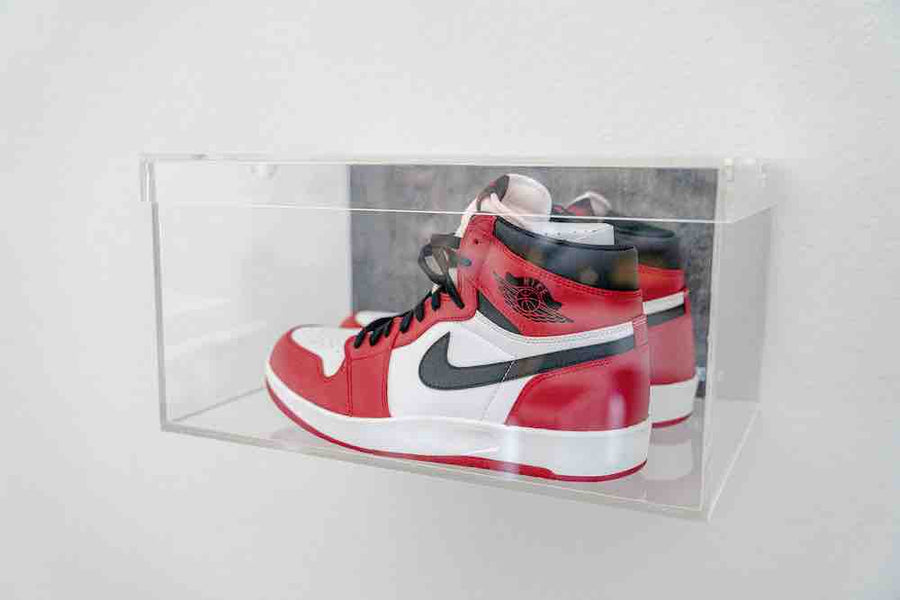 The Sneaker Glass Floating Wall Mount Is Back In Stock!